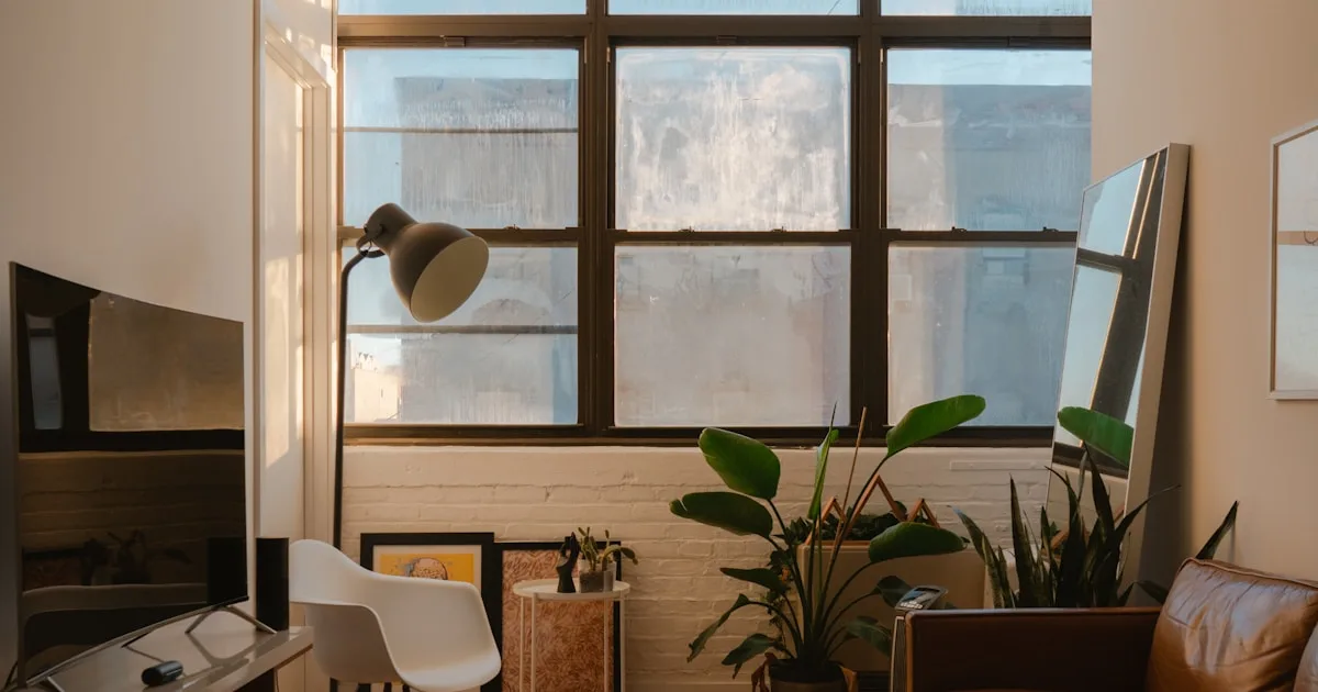 Stylish small apartment with clever storage and multifunctional furniture