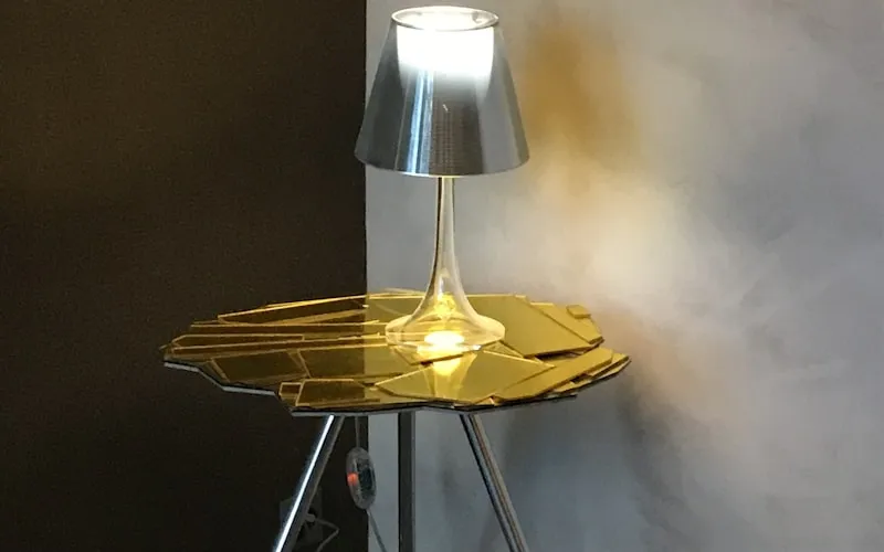 Sculptural pendant lighting as a creative focal point in a unique interior